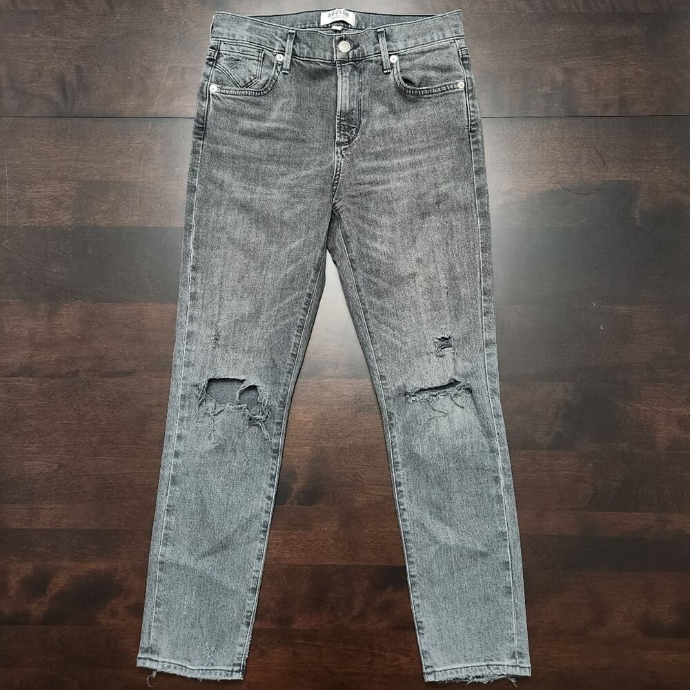 Agolde Sophie High Rise Crop Maverick Wash Jeans Size 26